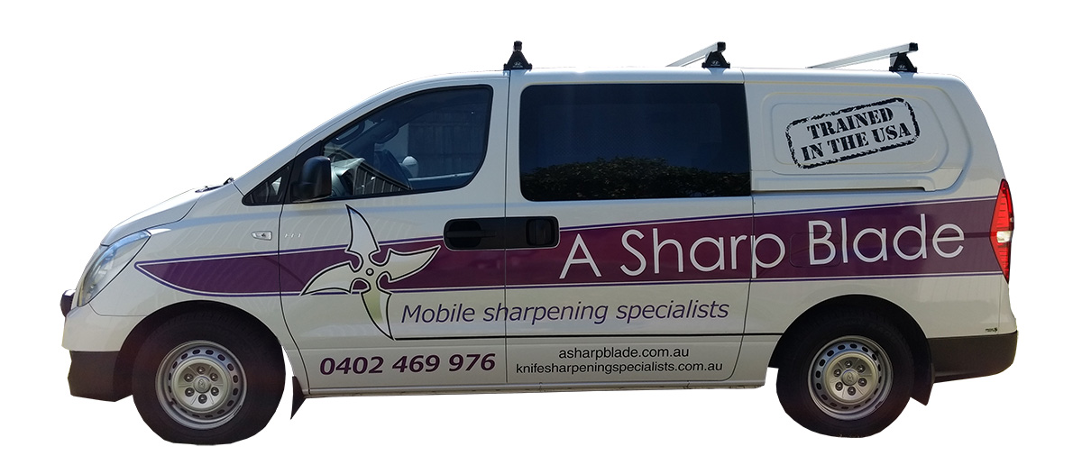 A Sharp Blade mobile knife sharpening specialists